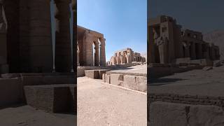 The Ramesseum temple Luxor Egypt [upl. by Odnomar]