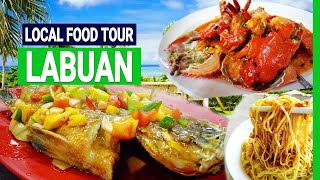 Tropical LABUAN Island🏝️ in Malaysia Local Street Food Uncovered😋 Must visit on your next vacation [upl. by Amirak546]