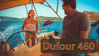 Sailing Croatia on Dufour 460 amp Review [upl. by Airetak]