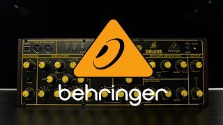 Behringer WASP Deluxe Analog Synthesizer  Gear4music demo [upl. by Aubrie]