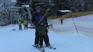 SkiSaison auf dem Eisenberg hat begonnen [upl. by Sisxela]