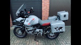 BMW R1150 GS Adventure  warm start [upl. by Nyvets233]