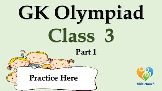 GK Olympiad for Class3  GK Olympiad Question Answer  Practice GK Olympiad Question Answer 2024 [upl. by Atiuqet]