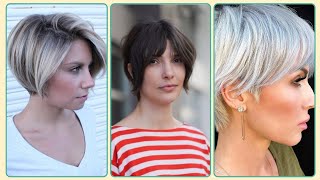 Amazing pixies Bob Haircut For Ladies Ideas [upl. by Ahsetan671]