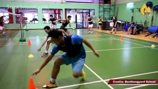 All Training Exercises for fresh Badminton PlayerWhole Workout [upl. by Ace]