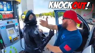 Stupid Angry People VS Bikers 2024  Best Motorcycle Road Rage Compilation 210 [upl. by Pippy]