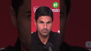 Arteta REACTS to Man United defeat👀shorts [upl. by Maillil651]