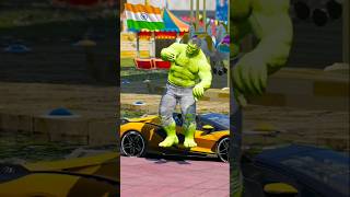 HULK KI LAMBO VS ABOMINATION KI LAMBO 🥵PART 1  GTA 5 shorts gta5 [upl. by Ajed]