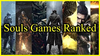 Souls Games Ranked Worst To Best [upl. by Mahalia525]