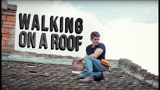 How to walk on an old tile roof [upl. by Baer]