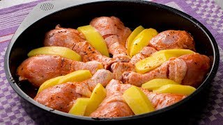 This is the only way to prepare a tasty chicken Simple and fast recipe SmacznyTV [upl. by Yerfej]