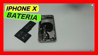 REPARACIÓN IPHONE X CAMBIAR BATERIA 🔋 [upl. by Marina880]