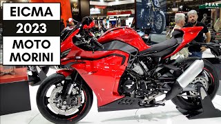 EICMA 2023 Moto Morini 4K [upl. by Haidebez782]