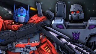 SFM  Optimus Prime Vs Megatron Transformers Fight Scene Animation [upl. by Ewen468]