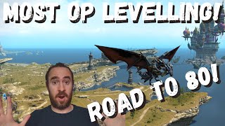 FFXIV Extreme Power Levelling  Road to 80 Buff [upl. by Araeic]