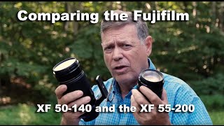 Fujifilm XF 55200  XF 50140 comparison review [upl. by Notgnirrac]