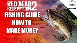 Red Dead Online Fishing Guide  How To Make Money  Red Dead Redemption 2 [upl. by Illa382]