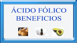 Acido folico beneficios [upl. by Ragucci]