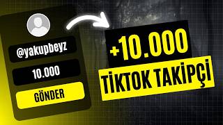 10 SANİYEDE 10000 TİKTOK TAKİPÇİ ARTTIRMA  Tiktok Takipçi Hilesi 2024 [upl. by Hekker413]