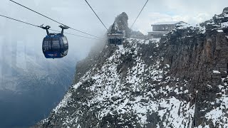 Bergfahrt mit Gletscherbus 3 zur Hohen Wand 3250 m ü NN Hintertuxer Gletscher [upl. by Yrelbmik612]