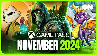 Even More NEW Xbox Game Pass Games in November 2024 [upl. by Notsyrb]