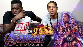 Avengers Endgame Trailer 2 Reaction [upl. by Neleag68]