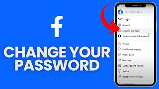 How to Change Facebook Password on Laptop 2024  Update Facebook Password [upl. by Kronfeld]