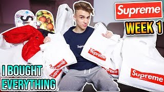 USING SUPREME ITEMS IN REAL LIFE I Bought Everything Ep 01 [upl. by Herb422]