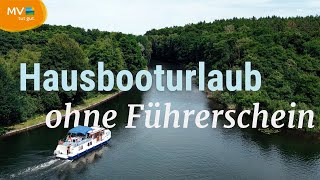 Ein Hausboot  2 Paare und eine unvergessliche Zeit in der Mecklenburgischen Seenplatte [upl. by Dorri555]