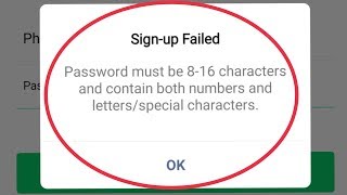 WeChat Password Must Be 816 Characters and contain both numbers And Letters Social character [upl. by Dnanidref878]