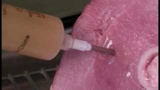 Cooking Tips  How to Inject Ham [upl. by Guidotti]