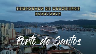 Porto de Santos dá boas vindas aos turistas [upl. by Enwahs573]