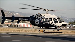 Bell 407 StartUp amp Takeoff Helicopter Air Ambulance N101HF [upl. by Jemimah414]