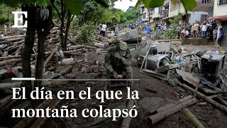 DESLAVE en COLOMBIA deja al menos 14 muertos  EL PAÍS [upl. by Ardnuahc7]