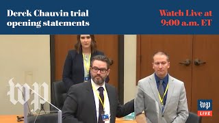 Derek Chauvin trial begins with opening statements and first witnesses  329 FULL LIVE STREAM [upl. by Michelsen]