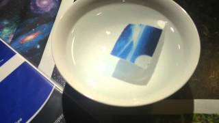 Solvy Water Soluble Stabiliser Paper Demonstration [upl. by Abbotsun436]