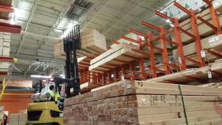 Home Depot Forklift [upl. by Giselle797]