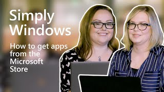 Windows 10  How to get apps from the Microsoft Store [upl. by Ahseiym]