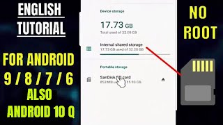 How To Use SD Card As Internal Memory On Android [upl. by Curry]