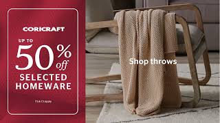 Save on Homeware at Coricraft [upl. by Cairistiona]