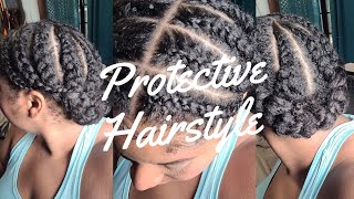 Protective Hairstyles for Natural Hair  Keep Your Hair Healthy amp Growing [upl. by Eiramanit99]