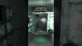 This is why the Ghoul Mask is SO overpowered fallout fallout3 fallout3gameplay falloutmemes [upl. by Alyks496]