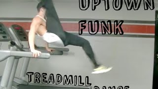 Uptown Funk Treadmill Dance  Carson Dean [upl. by Shermy]