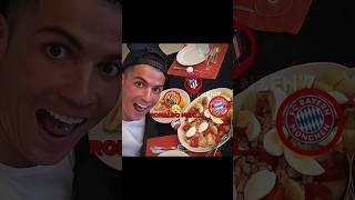 FC Barcelona Players Meals Are Good But Ronaldo Meal☠️🥶shorts viral funny trending fypシ fyp [upl. by Allevon]