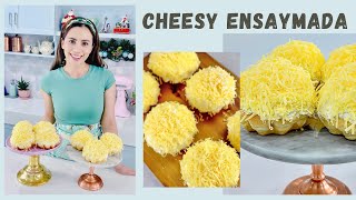 Filipino Cheesy Ensaymada  How To Make Easy Ensaymada  Super Moist Ensaymada  Chef Sheilla [upl. by Koball869]