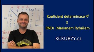 Koeficient determinace  Kckurzycz reziduální rozptyl celkový rozptyl [upl. by Rombert]