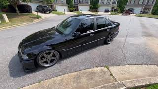 BEN’S E36 ON KANSEI KNP WHEELS [upl. by Serafine556]