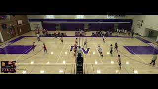 Monta Vista vs Burlingame High School Boys Varsity Volleyball [upl. by Lechar]