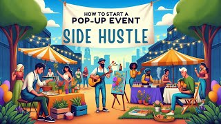 How to Start a Pop Up Event Side Hustle [upl. by Siblee]