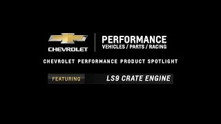 Chevrolet Performance  LS9 Crate Engine  Information amp Specs [upl. by Marsiella]